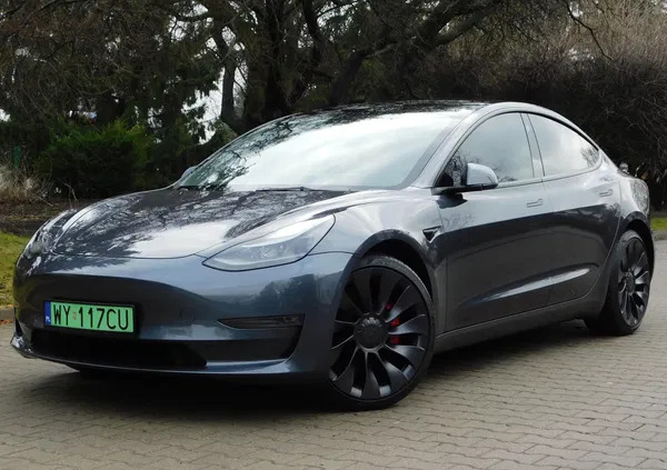 zduny Tesla Model 3 cena 169900 przebieg: 18000, rok produkcji 2022 z Zduny
